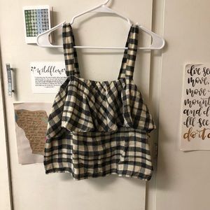 Nordstrom Rack checkered top
